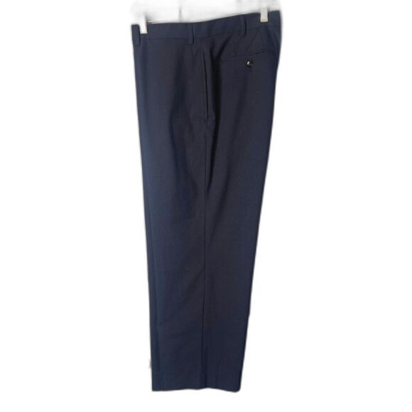 Michael Kors Other - Michael Kors Navy Blue Flat Front Creased Straight Leg Dress Pant Trouser 40/26*